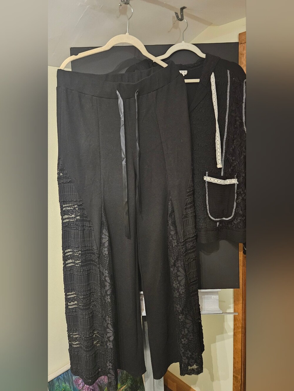 POL Matching Set Top Med Pants Large.(read Description.)